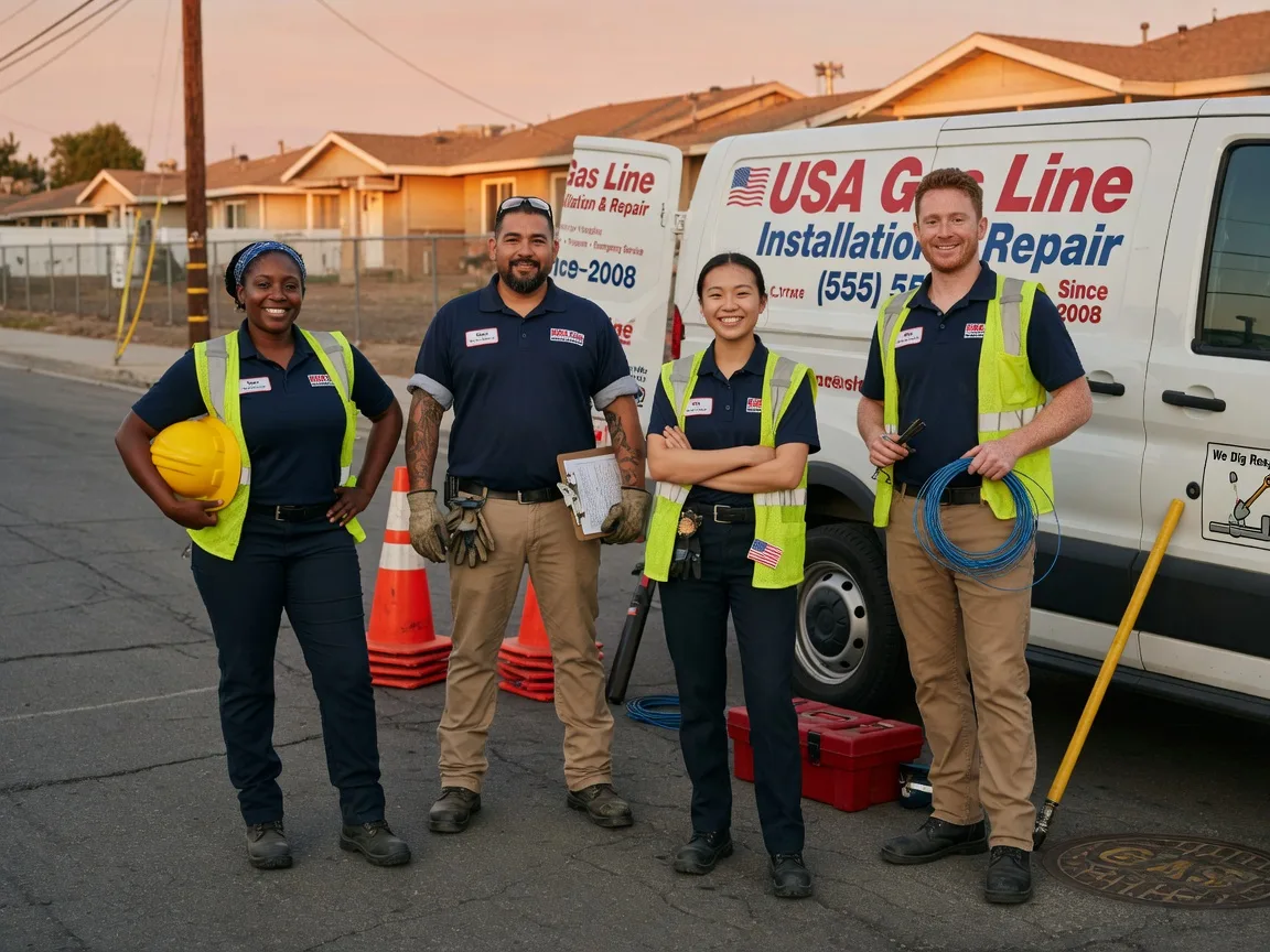 Gas Line Installation company in Scotts Hill, TN